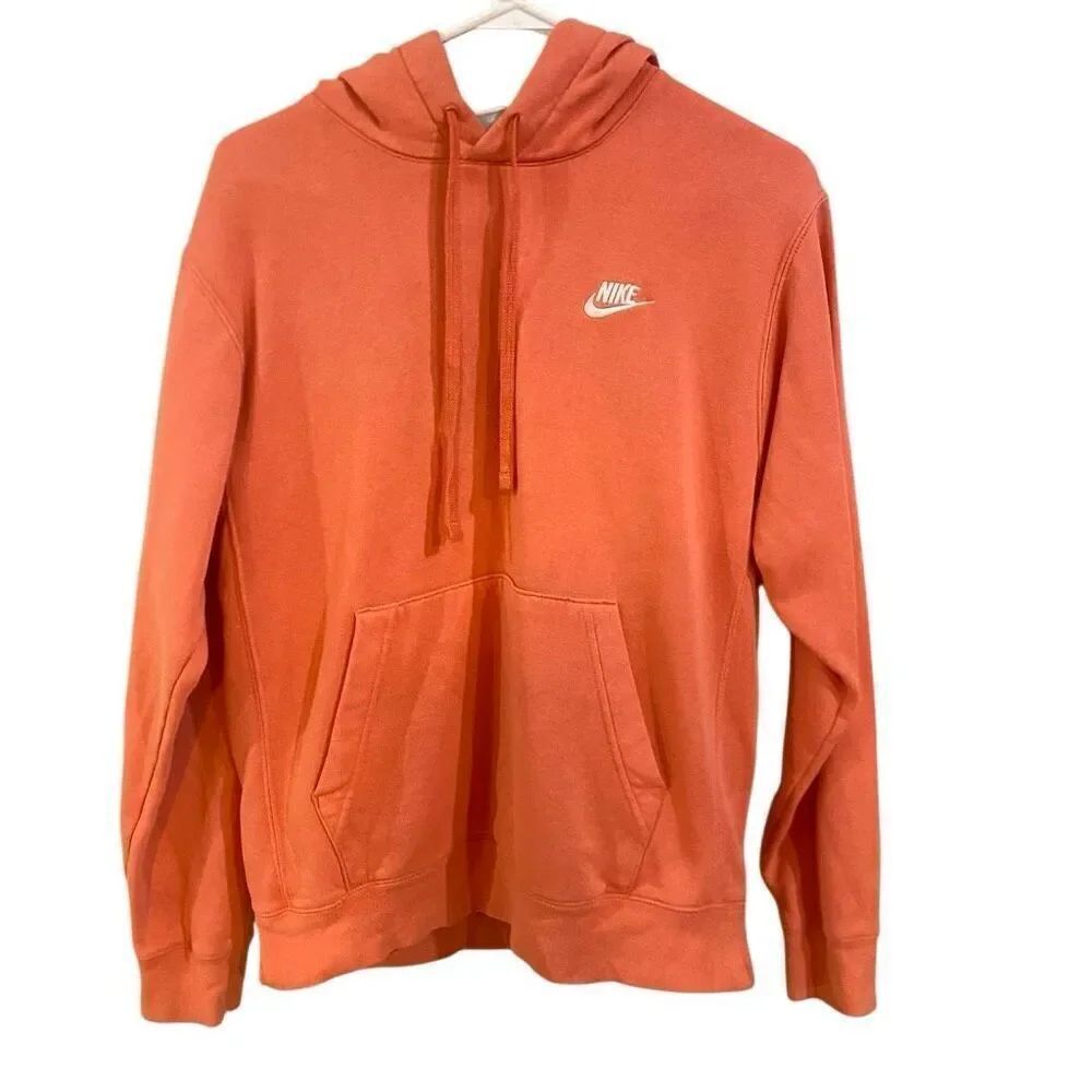 Nike PINK hoodie small Cotton blend